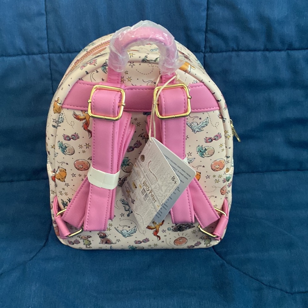 Harry Potter Loungefly Mythical Creatures Backpack - Picture 8 of 10
